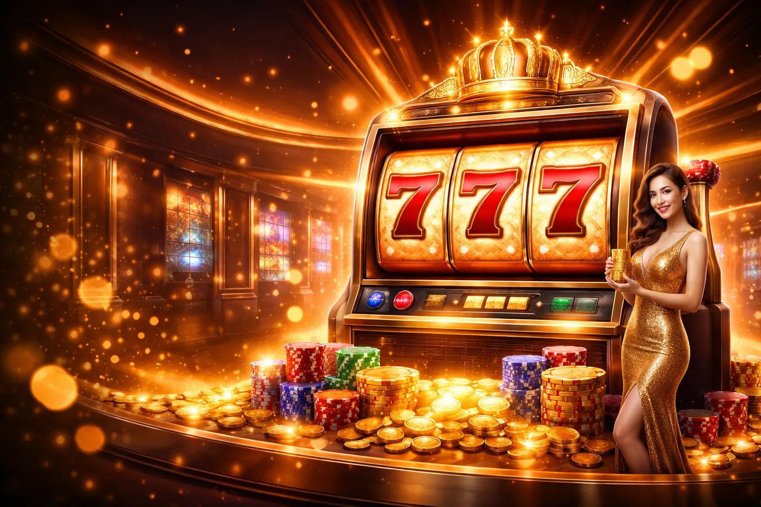 Máy đánh bạc (nổ hũ) với jackpot khủng và chủ đề phong phú tại ff168 trang chủ